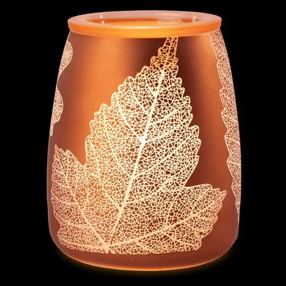 Scentsy Gold Leaf Warmer
